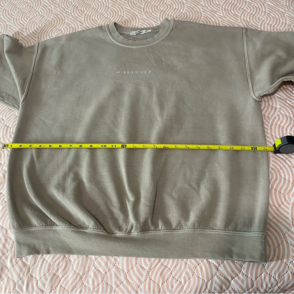 Missguided Basic Mg Sweat Oversized Sweatshirt L … - image 8